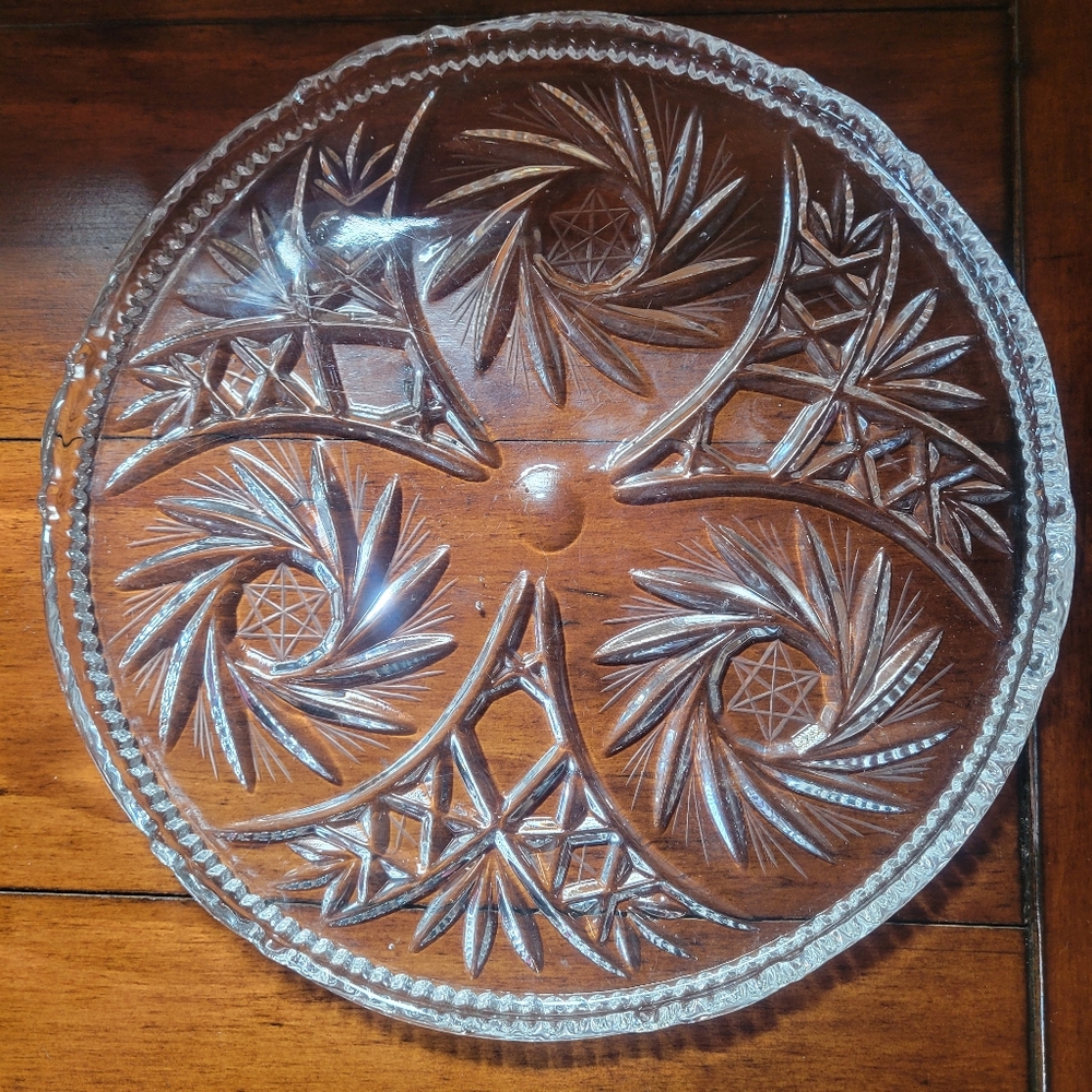 Pinwheel 10" Cake Plate/Serving Platter